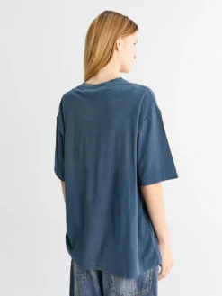 Relaxed Fit Logo T-Shirt i Deep Blue