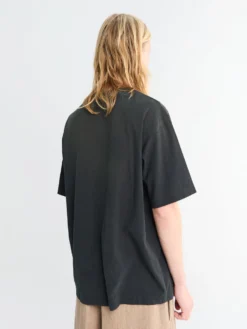Relaxed Fit Logo T-Shirt i Faded Black