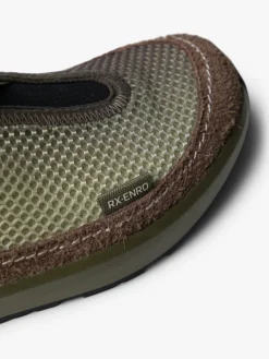Rx-Enro in Tea, Earth Brown and Olive Night