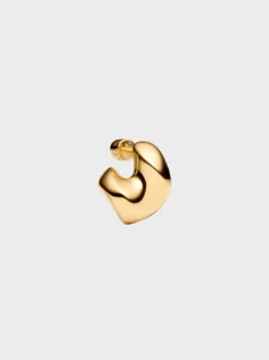 Saddle Ørering Lille i Guld