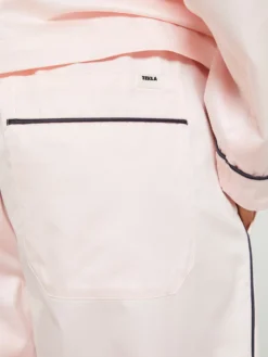 Satin Pyjamas Bukser i Porter