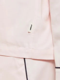 Satin Pyjamas Skjorte i Porter