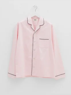Satin Pyjamas Skjorte i Porter