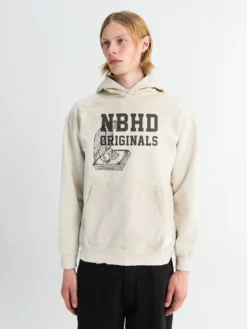 Savage Swear Hoodie Longsleeved i Oatmeal
