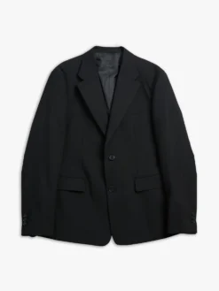 Single Breasted Blazer i Sort