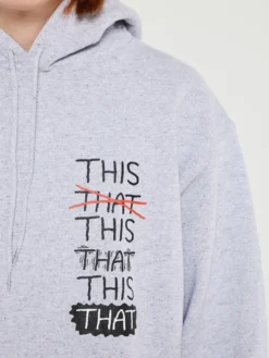 Skate Hoodie i Heather Grey