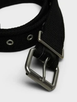 Skein Bælte Polyester Lærred Sort