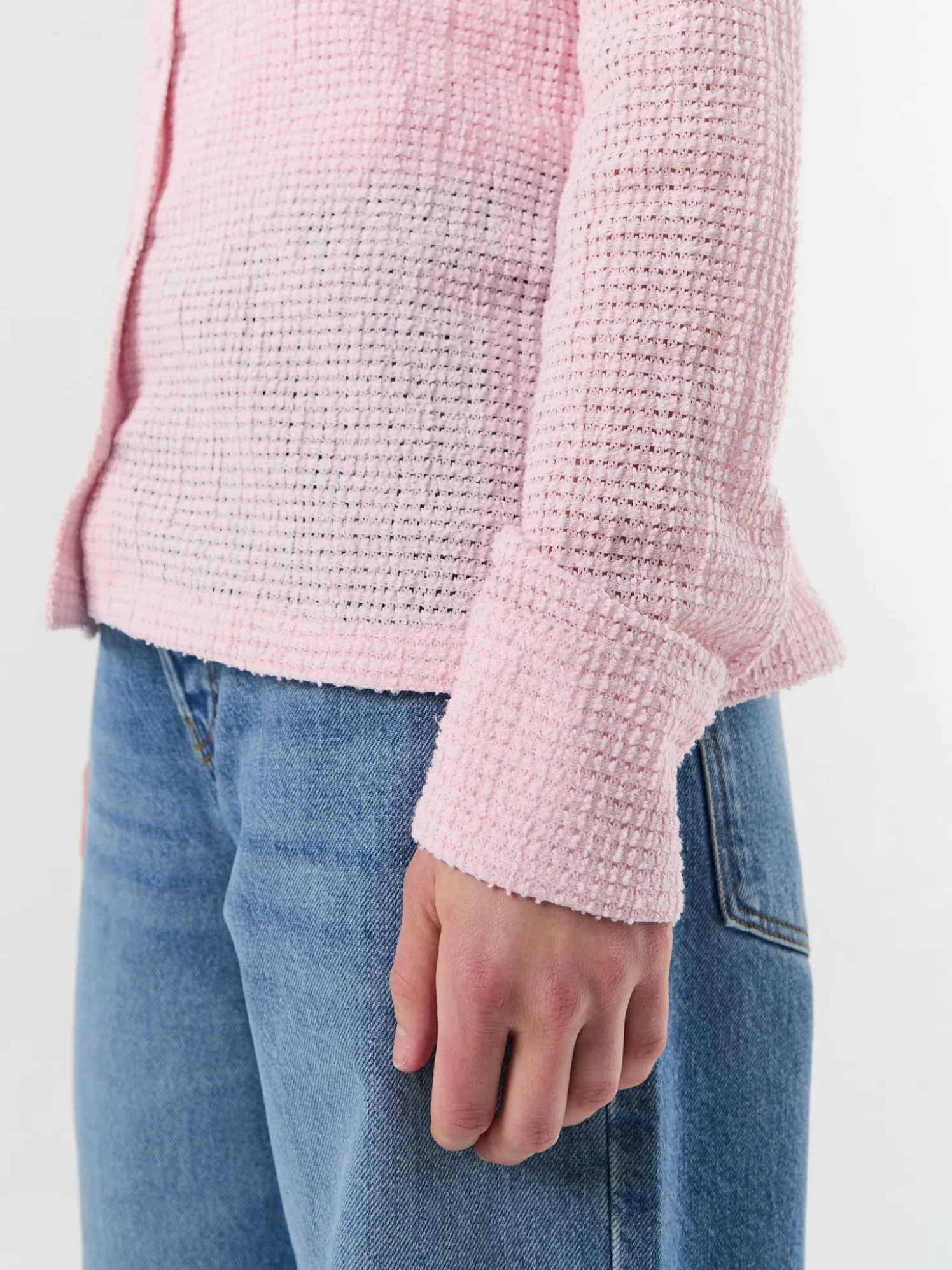 Skjorte LS i Candy Pink