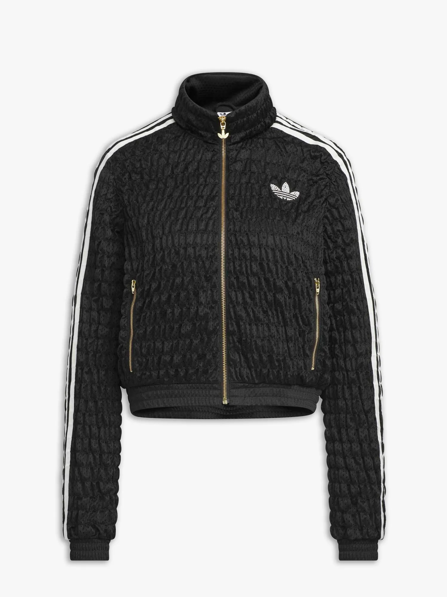 Smocked Jacket i Sort