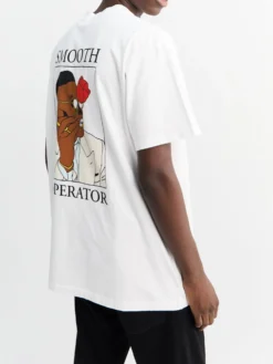 Smooth Opetator T-Shirt i Hvid
