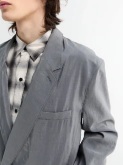 Soft DB Jakke i Aluminium