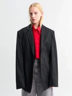 Soft SB Jakke i Anthracite og Grå