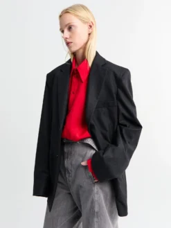 Soft SB Jakke i Anthracite og Grå