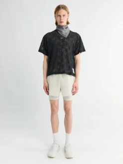 Space-Lace T-shirt i Sort SA