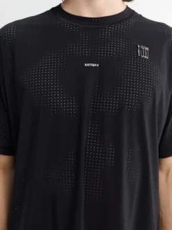 Space-O T-shirt i Sort