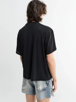 Space-O T-shirt i Sort