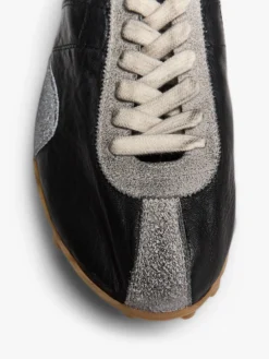 Sprinter Low Top i Sort, Hvid og Grå
