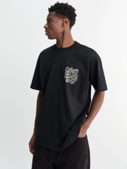 S/S Commuting Tales T-Shirt i Sort