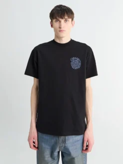 S/S Spirals T-shirt i Sort