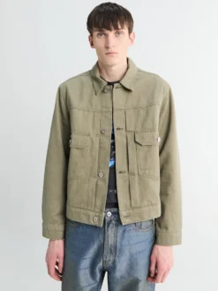Storadal Resist Dyed Twill II Jacket i Vetiver