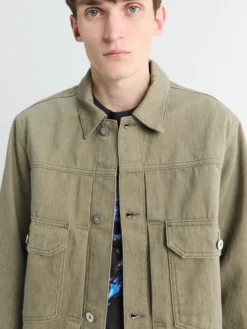 Storadal Resist Dyed Twill II Jacket i Vetiver