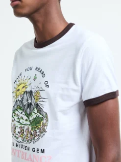 Stoy Exclusive Hidden Gem T-Shirt i Hvid