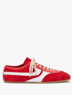 Suede Sneakers i Rød