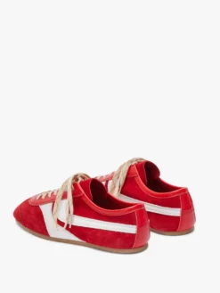 Suede Sneakers i Rød