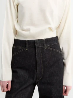 Sweater i Råhvid