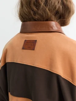 Sweatshirt i Mørkebrun
