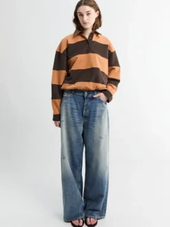 Sweatshirt i Mørkebrun