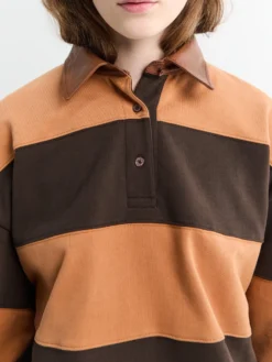 Sweatshirt i Mørkebrun