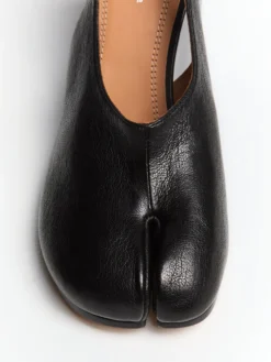 Tabi Wedge Slingback i Sort