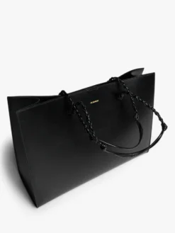 Tangle Shopper Tote Bag i Sort