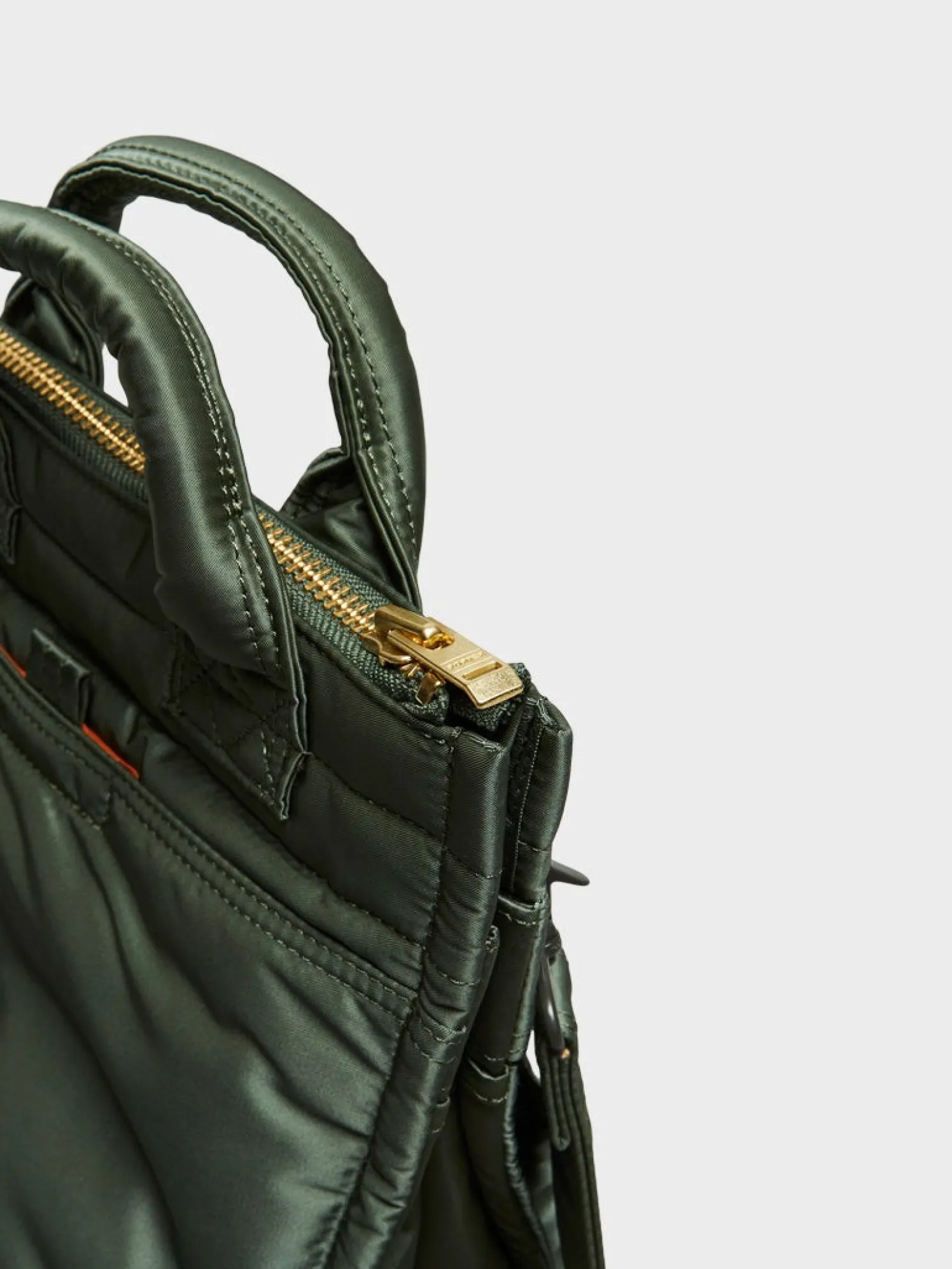 Tanker Square Tote Bag i Salviegrøn
