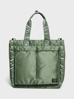 Tanker 2Way Tote Bag i Sage Green