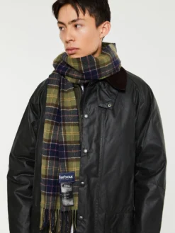 Tartan Lambwool Tørklæde i Classic Tartan