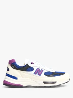 Teddy Santis 992 Sneakers i Team Royal og Purple Fuschia