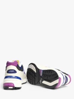 Teddy Santis 992 Sneakers i Team Royal og Purple Fuschia