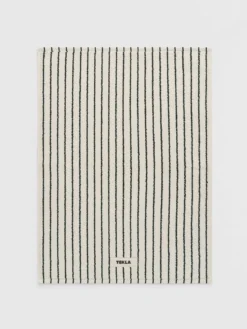 Terry Bademåtte i Racing Green Stripes