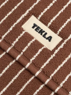 Terry Bademåtte i Rust Striber