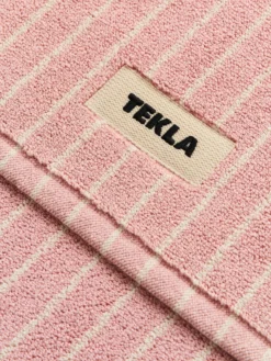 Terry Bademåtte i Shaded Pink Stripes