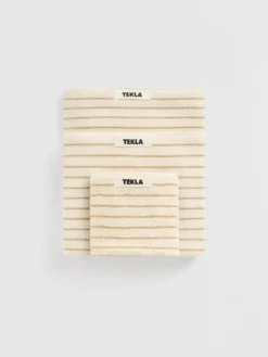 Terry Handklæde i Sienna Stripes
