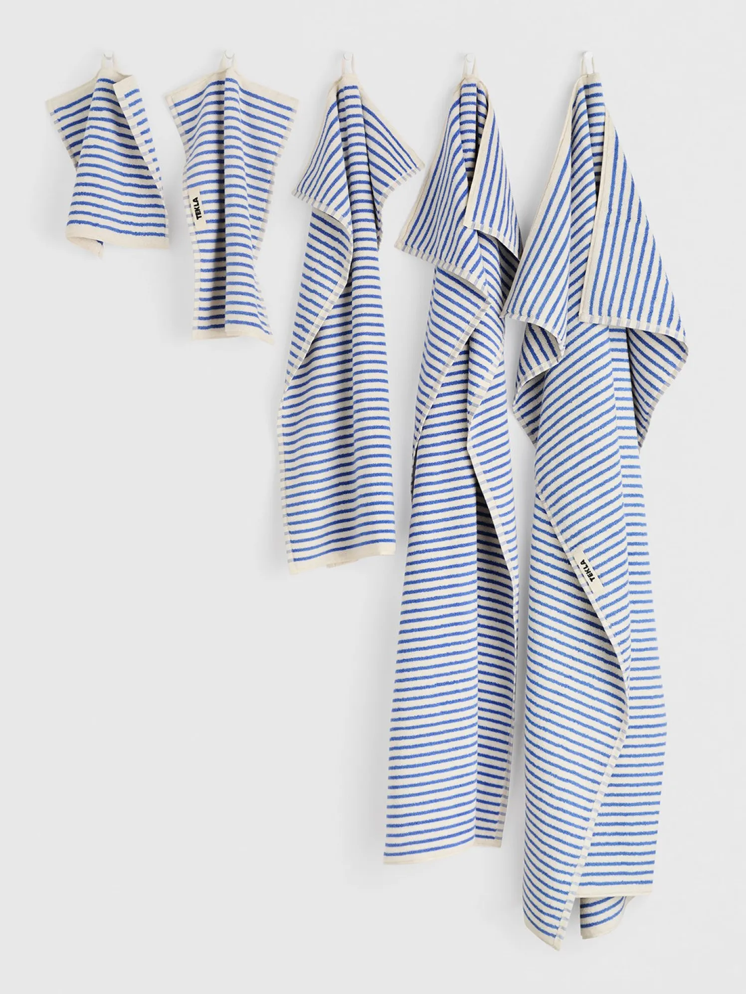 Terry Håndklæde i Coastal Blue Stripes
