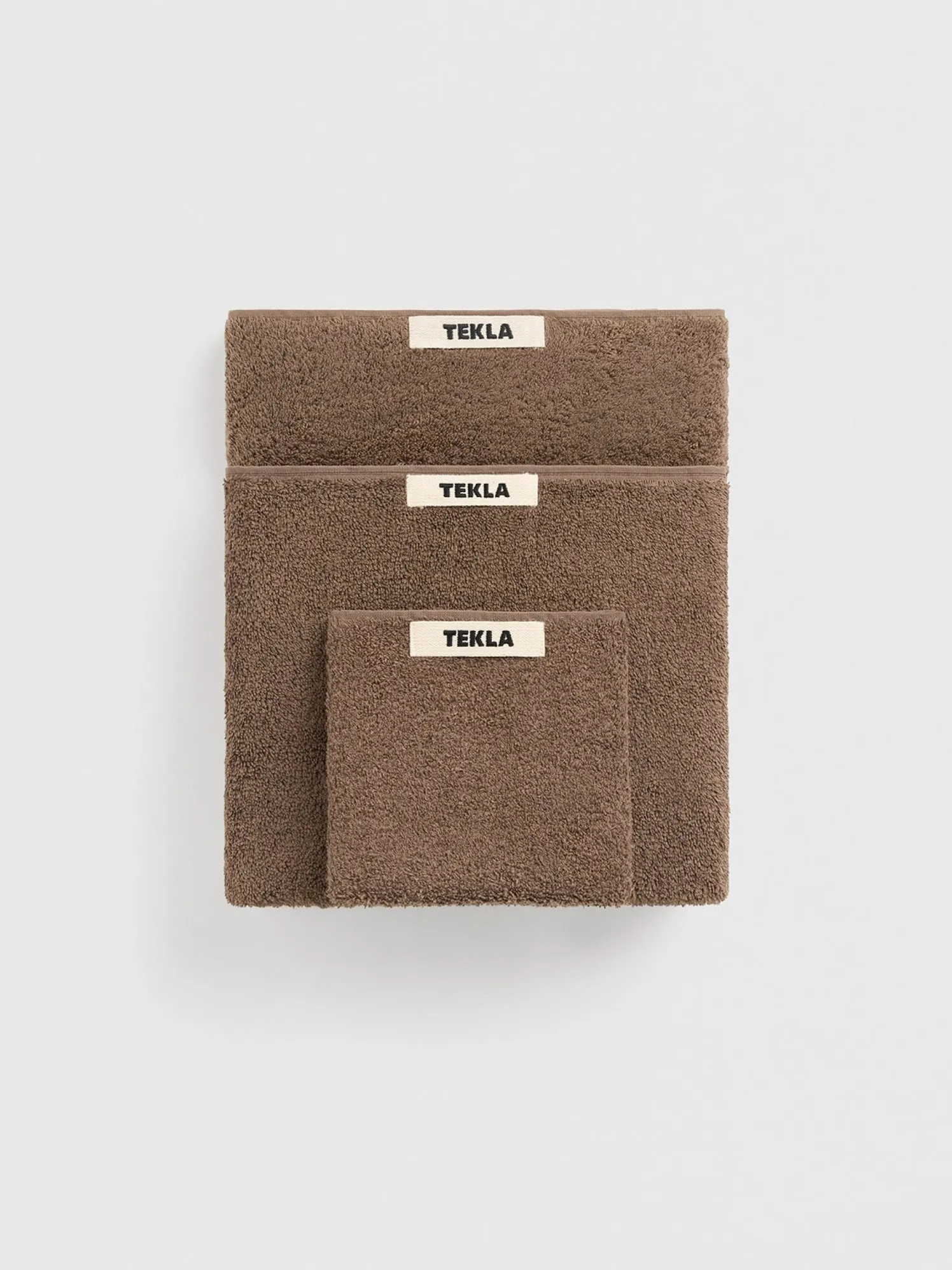 Terry Håndklæde i Kodiak Brown