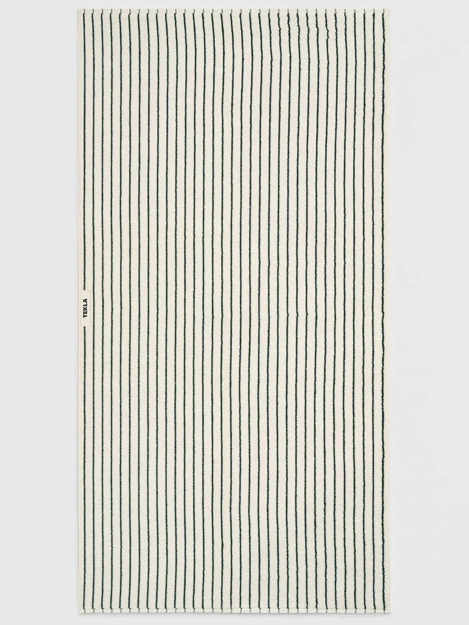 Terry Håndklæde i Racing Green Stripes