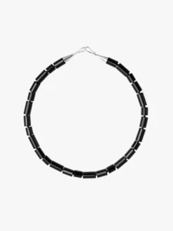 The Sadie Necklace i Sort Onyx