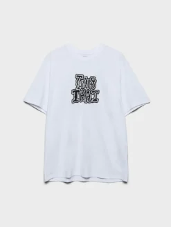 THISTHAT T-Shirt i Hvid
