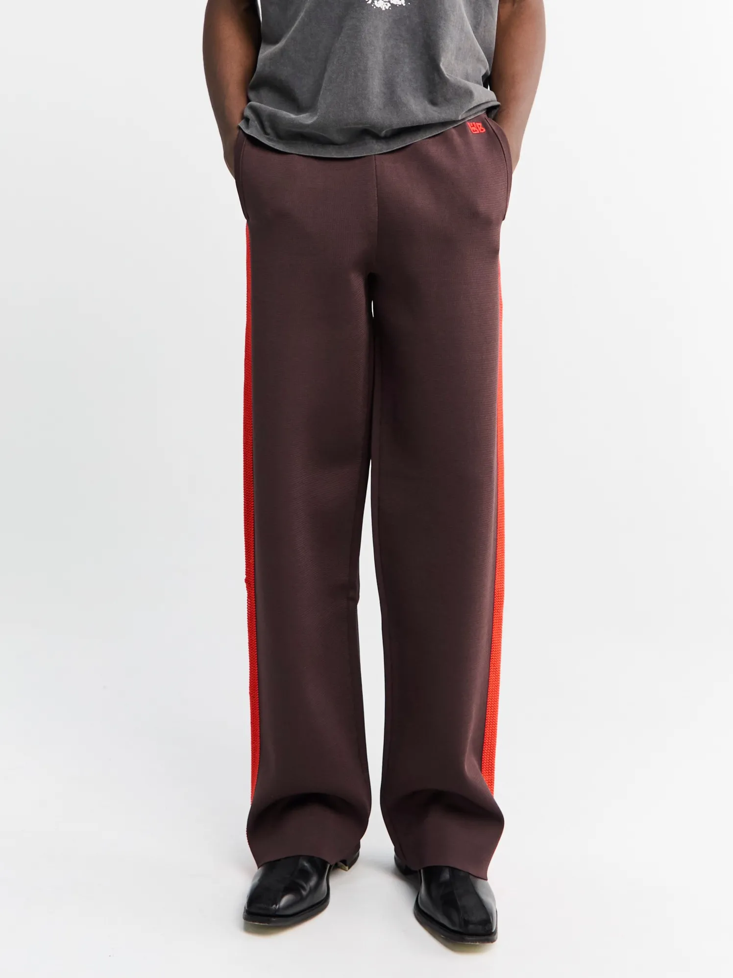 Tide Track Pants i Brun