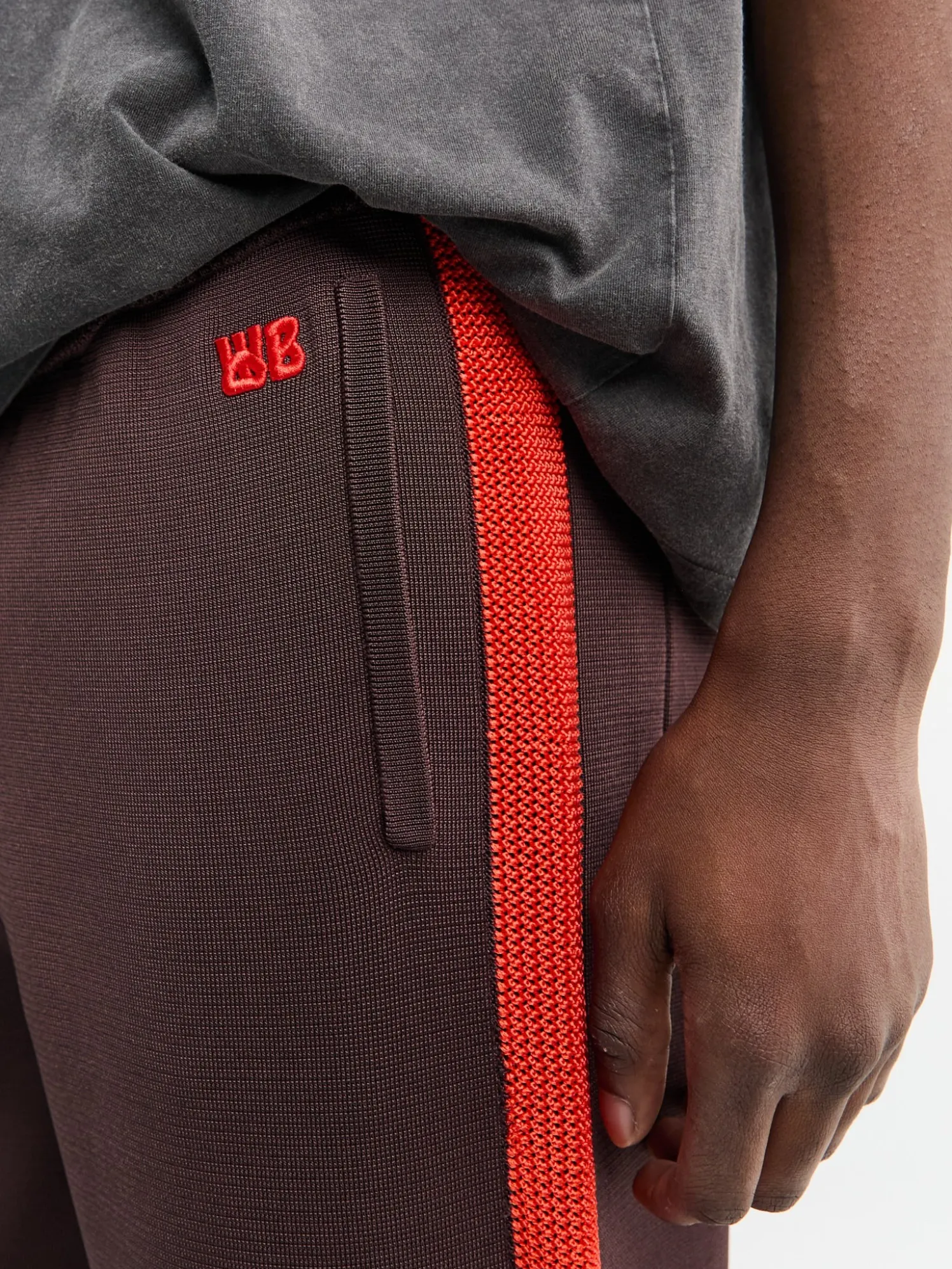 Tide Track Pants i Brun